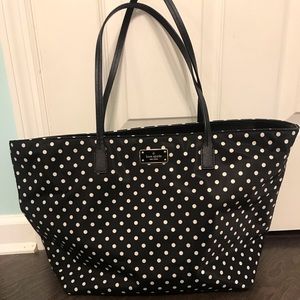 NEW Kate Spade Polka Dot Tote Bag